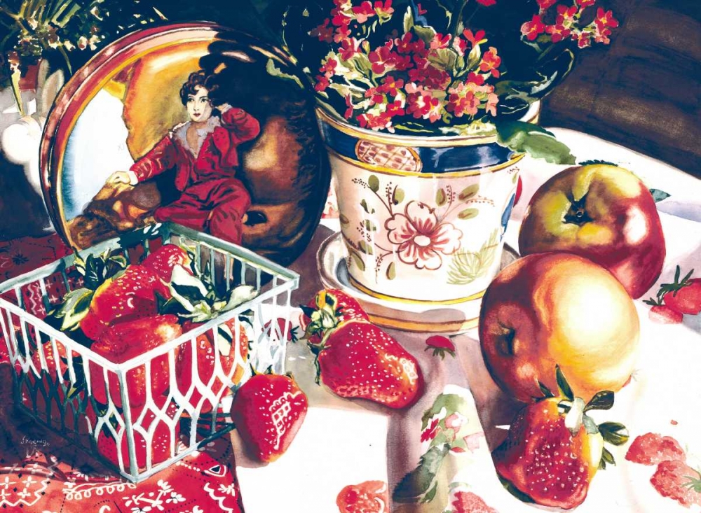 Dolce Rosa art print by Judy Koenig for $57.95 CAD