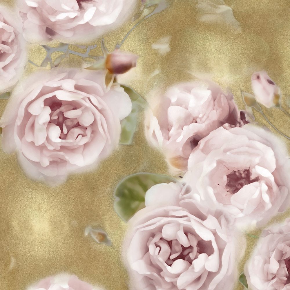 Roses on Gold II art print by Joanna Lane for $57.95 CAD