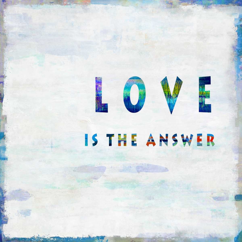 Love Is The Answer In Color art print by Jamie MacDowell for $57.95 CAD