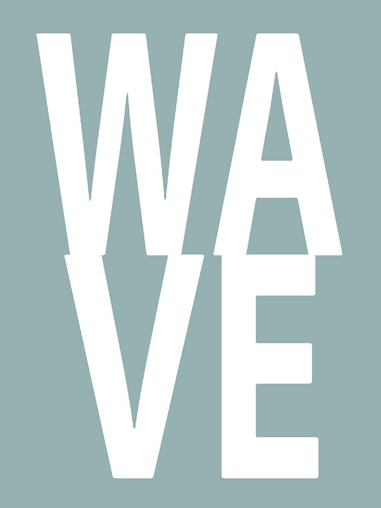 Wave Aqua art print by Jamie MacDowell for $57.95 CAD