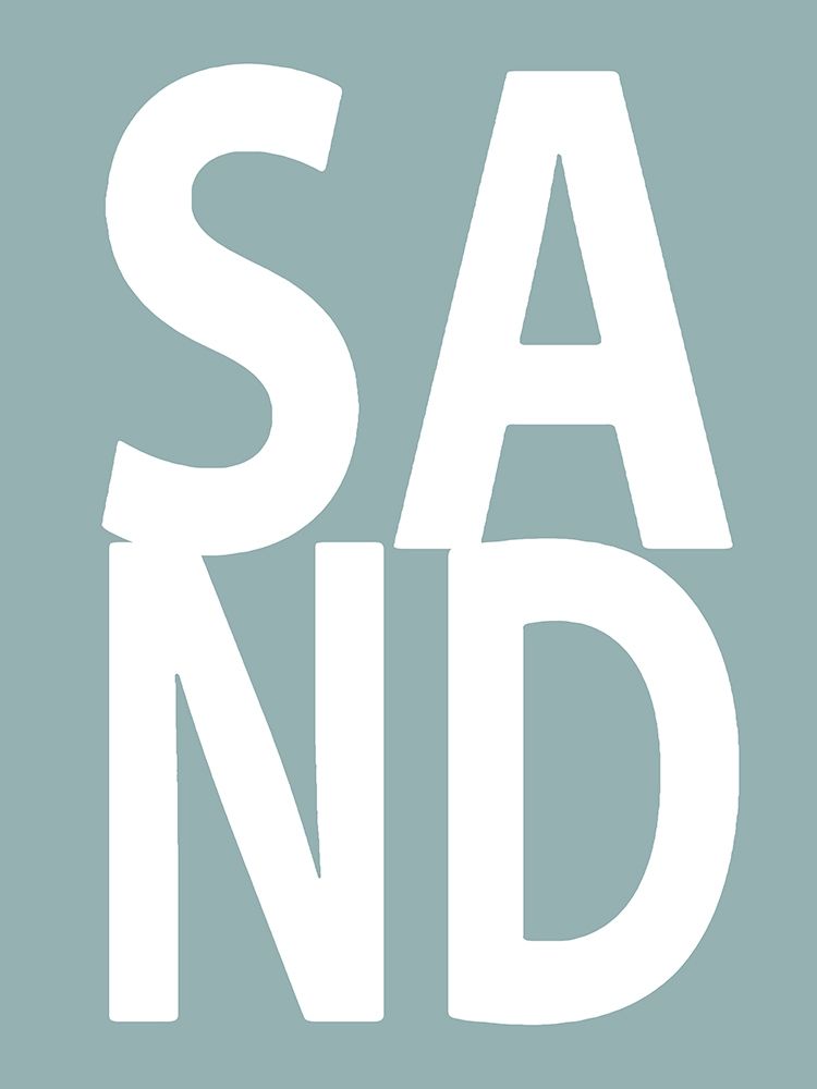 Sand Aqua art print by Jamie MacDowell for $57.95 CAD