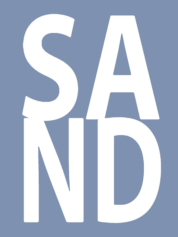 Sand Blue art print by Jamie MacDowell for $57.95 CAD