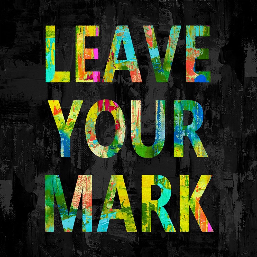 Leave Your Mark in Color art print by Jamie MacDowell for $57.95 CAD