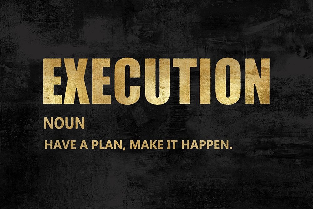 Execution in Gold art print by Jamie MacDowell for $57.95 CAD