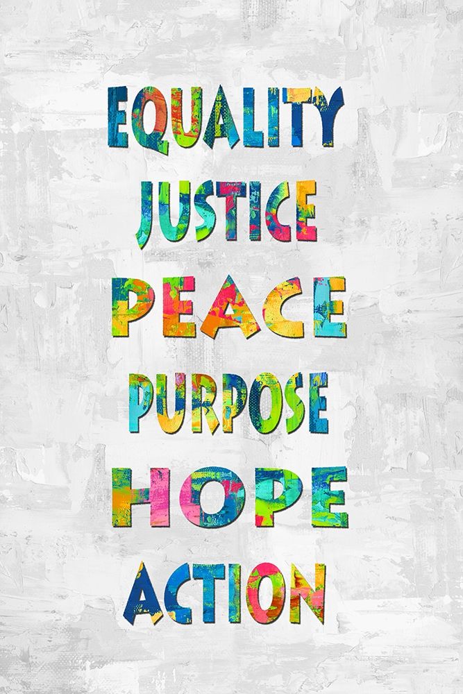 Equality Justice in Color art print by Jamie MacDowell for $57.95 CAD