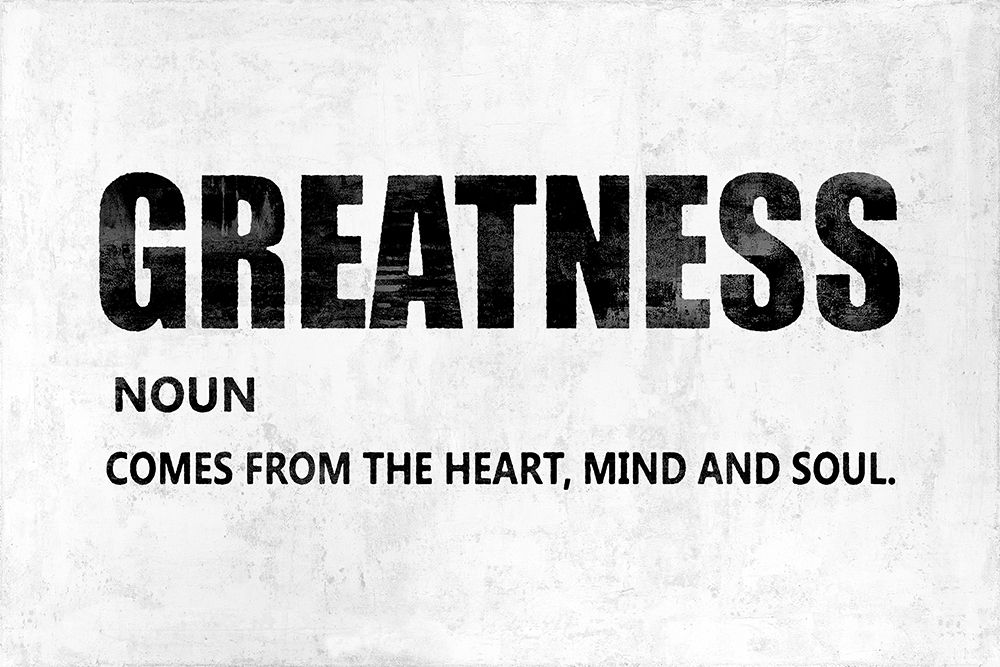 Greatness art print by Jamie MacDowell for $57.95 CAD