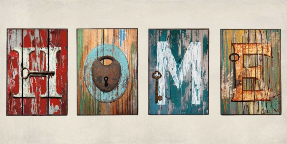 HOME art print by Janie MacDowell for $57.95 CAD