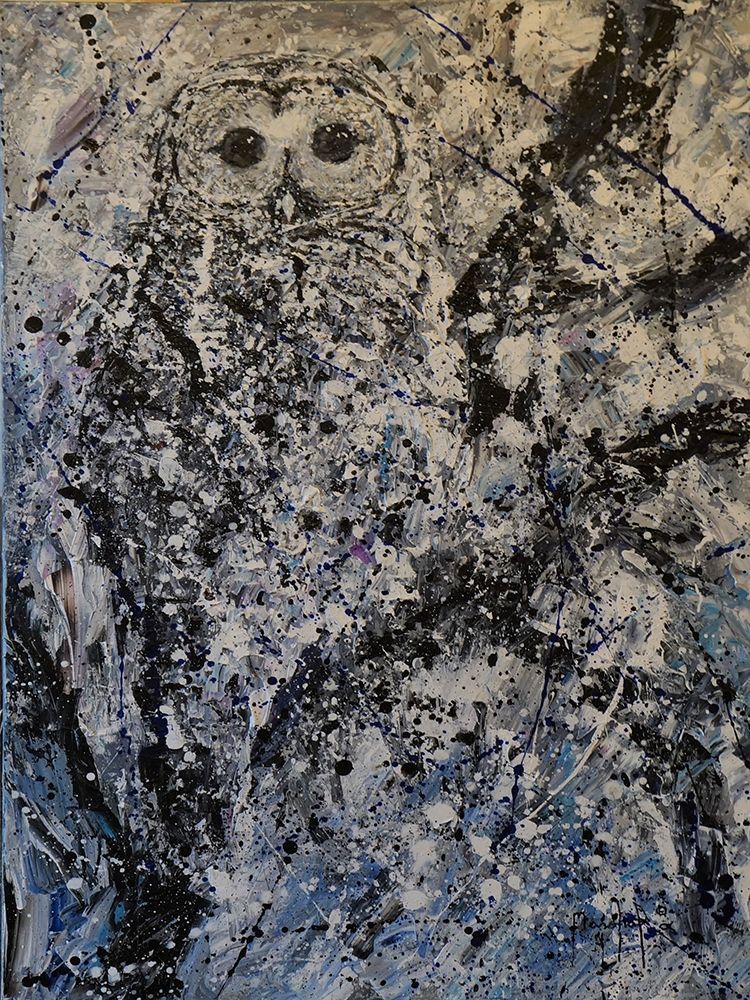 Owl I art print by Joseph Marshal Foster for $57.95 CAD