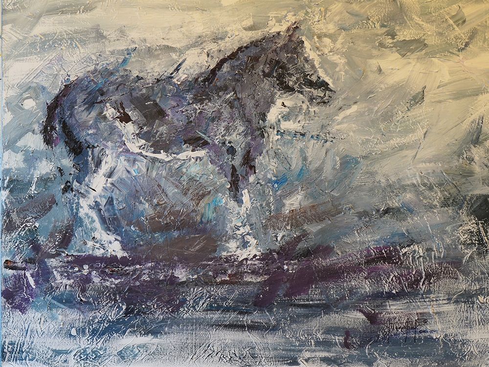 Horse II art print by Joseph Marshal Foster for $57.95 CAD