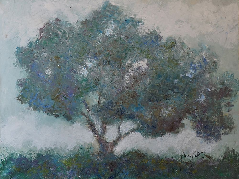 Mountain Top Tree art print by Joseph Marshal Foster for $57.95 CAD