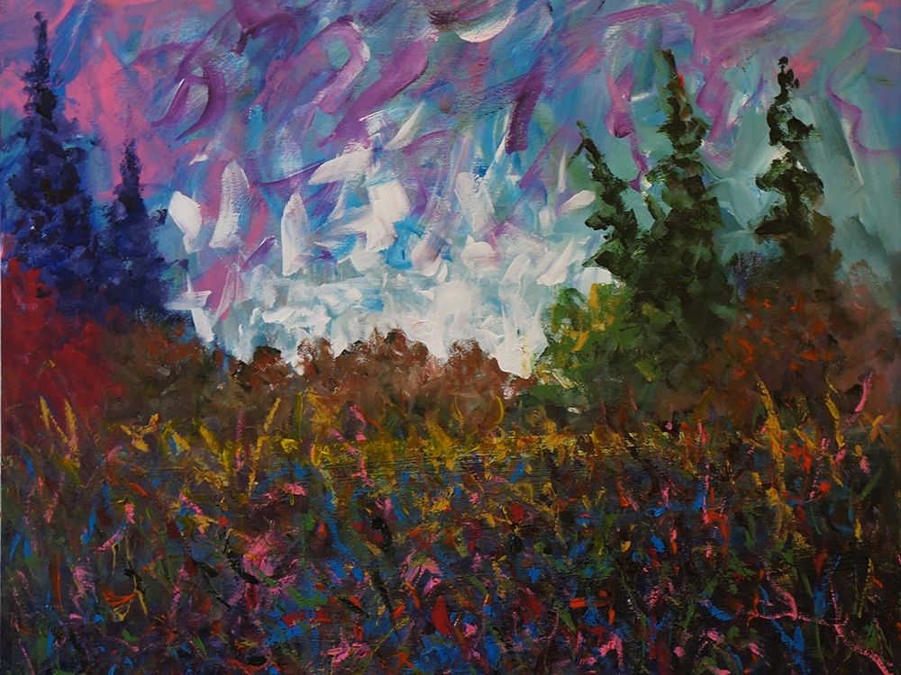 Forest art print by Joseph Marshal Foster for $57.95 CAD
