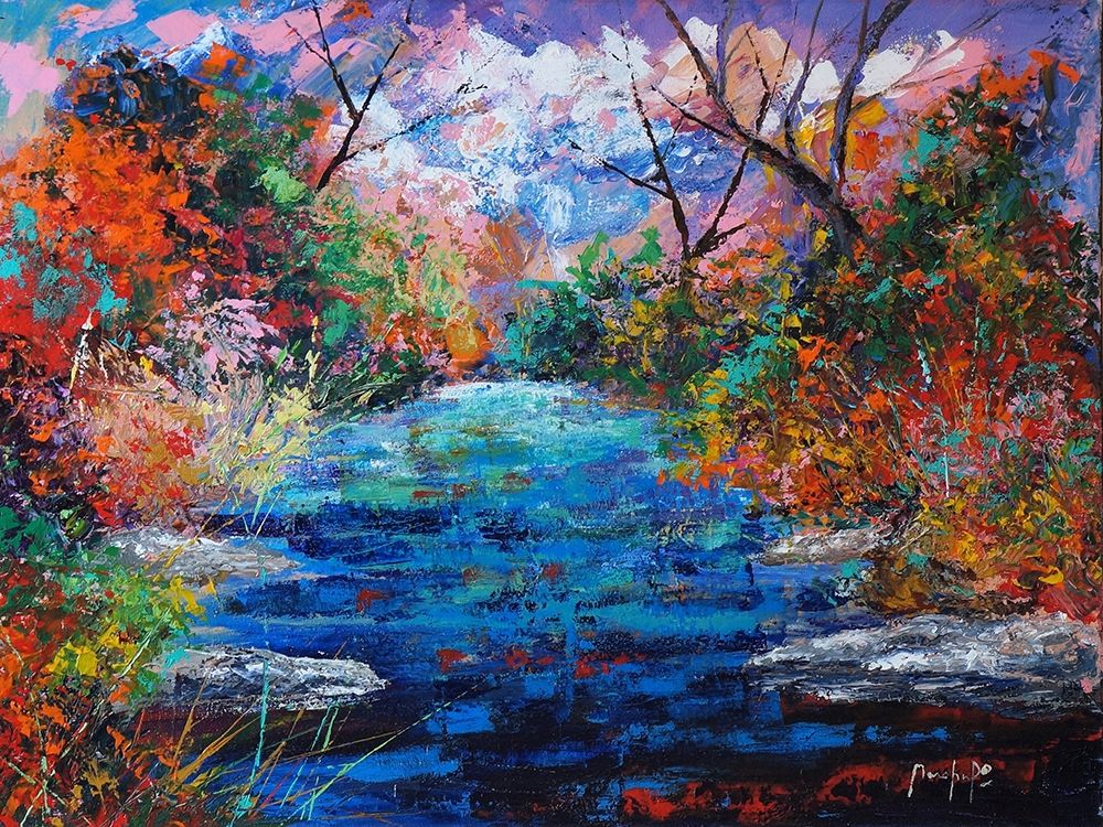 Pond art print by Joseph Marshal Foster for $57.95 CAD