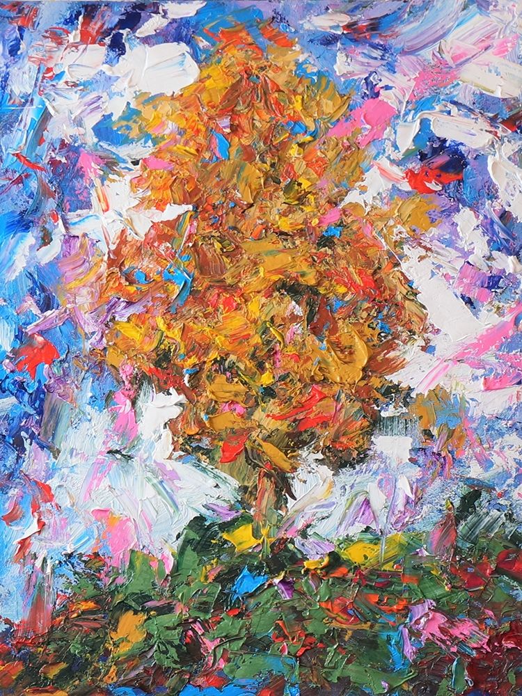 Orange Tree II art print by Joseph Marshal Foster for $57.95 CAD