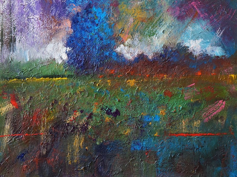 Landscape I art print by Joseph Marshal Foster for $57.95 CAD