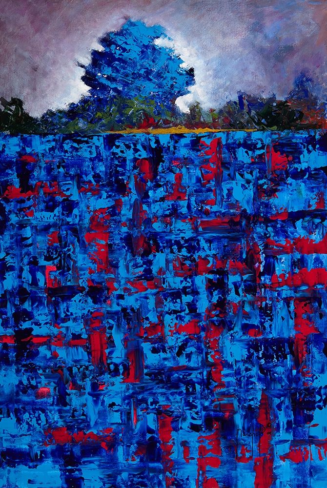 Blue Daze art print by Joseph Marshal Foster for $57.95 CAD