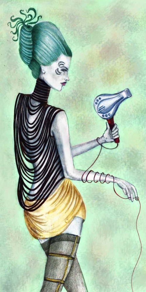 Beauty Blowout art print by Jami Goddess for $57.95 CAD