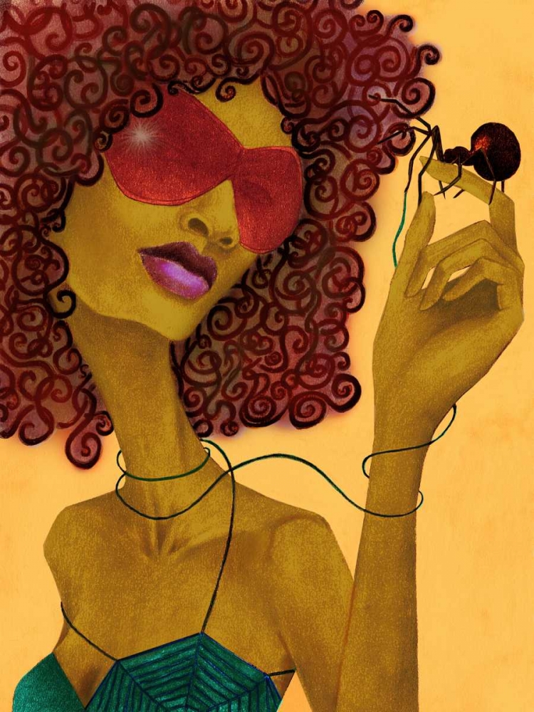 Black Widow art print by Jami Goddess for $57.95 CAD