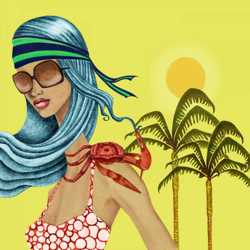 Crab art print by Jami Goddess for $57.95 CAD