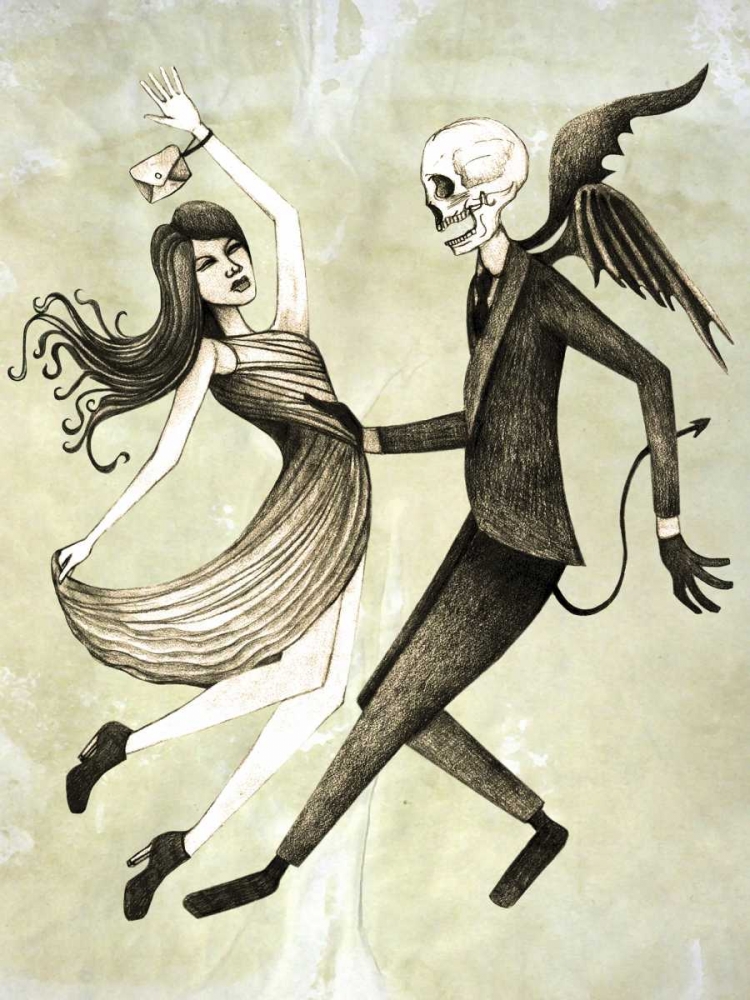 Dance art print by Jami Goddess for $57.95 CAD