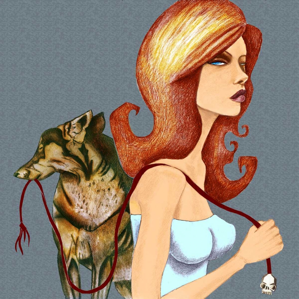 Dog art print by Jami Goddess for $57.95 CAD