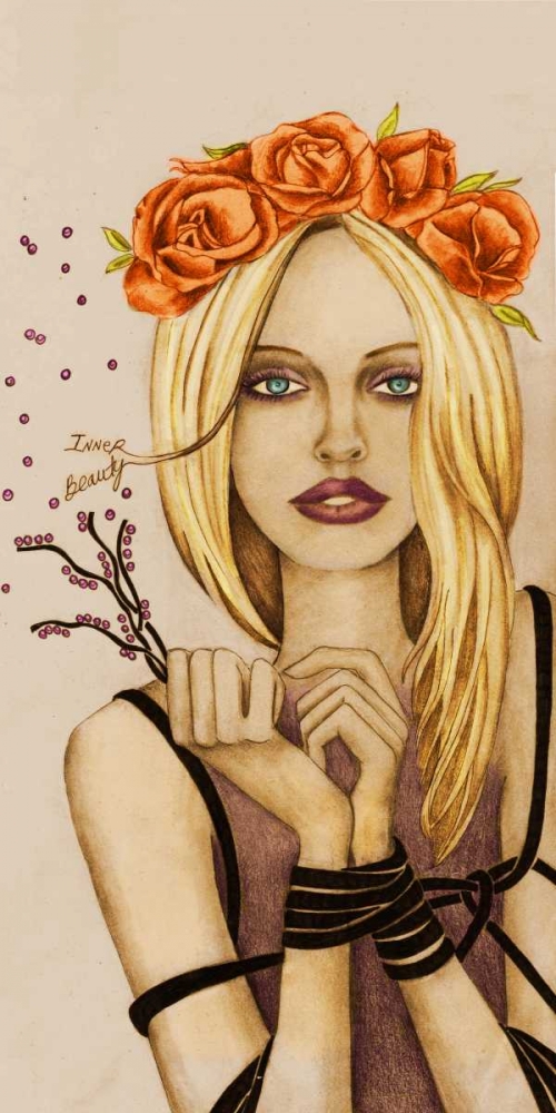 Inner Beauty art print by Jami Goddess for $57.95 CAD