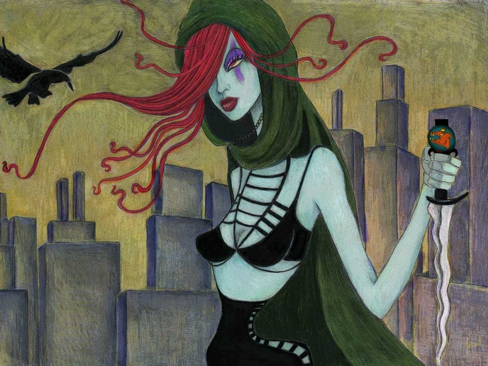 Jane at Night art print by Jami Goddess for $57.95 CAD