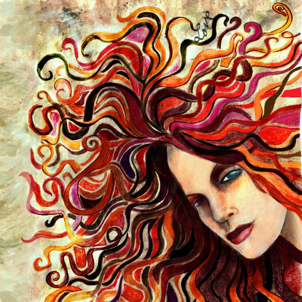 Lauren art print by Jami Goddess for $57.95 CAD