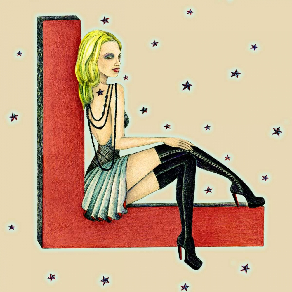 Lisa art print by Jami Goddess for $57.95 CAD