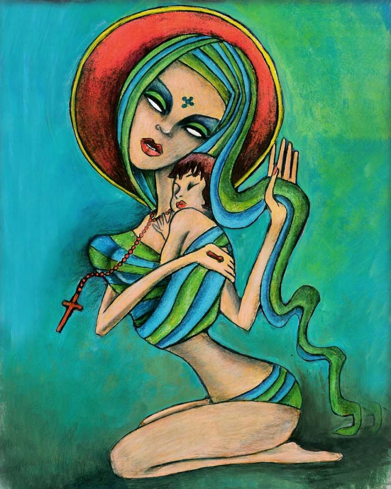 Mother and Daughter art print by Jami Goddess for $57.95 CAD