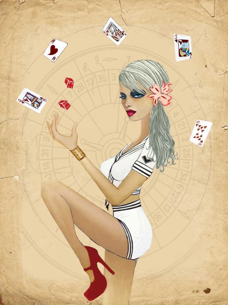 Viva Las Vegas art print by Jami Goddess for $57.95 CAD