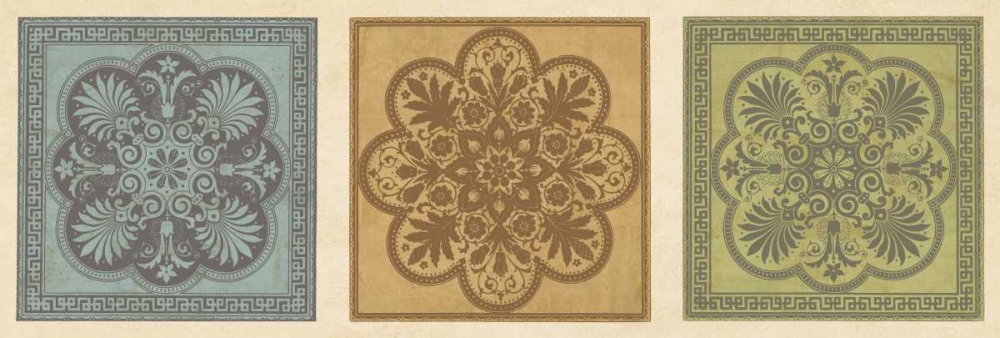 Classical Tiles I art print by Jenny Oliver for $57.95 CAD