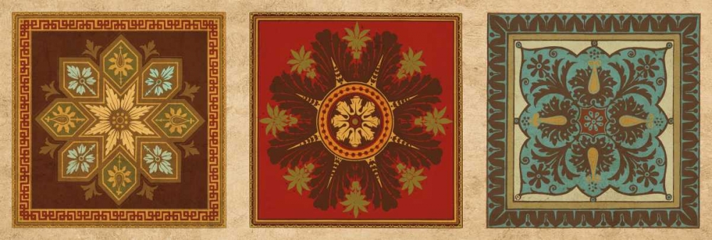 Classical Tiles III art print by Jenny Oliver for $57.95 CAD