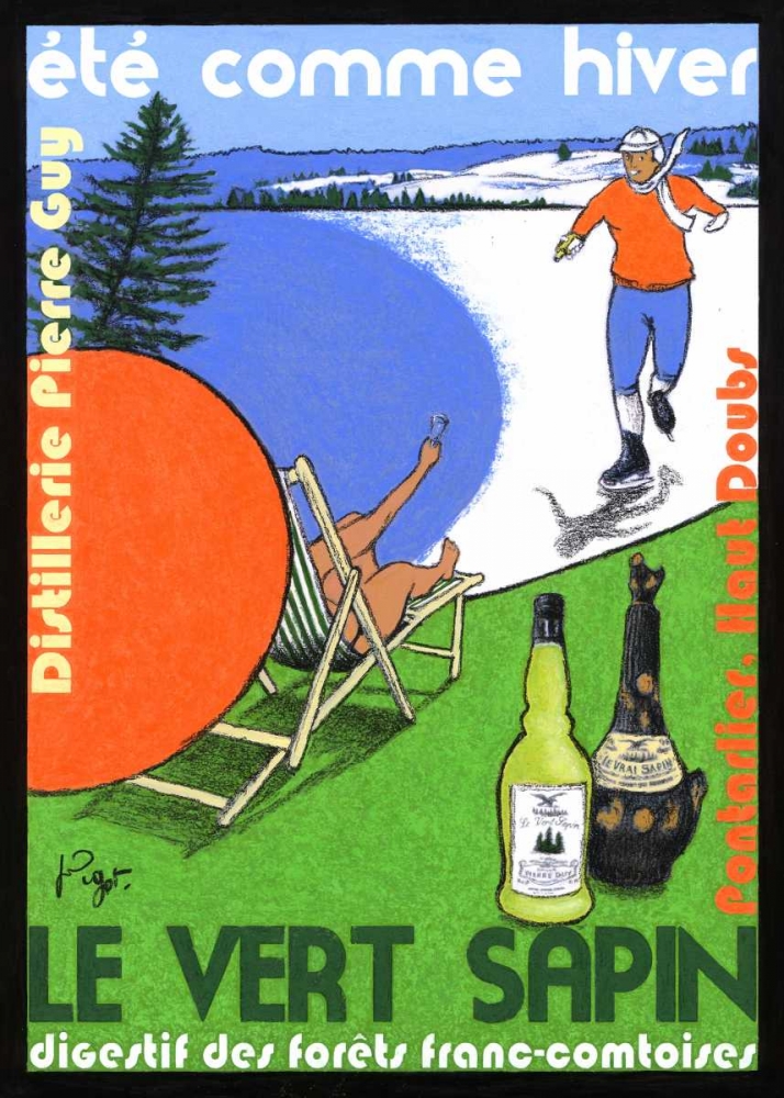 Ete comme Hiver art print by Jean Pierre Got for $57.95 CAD
