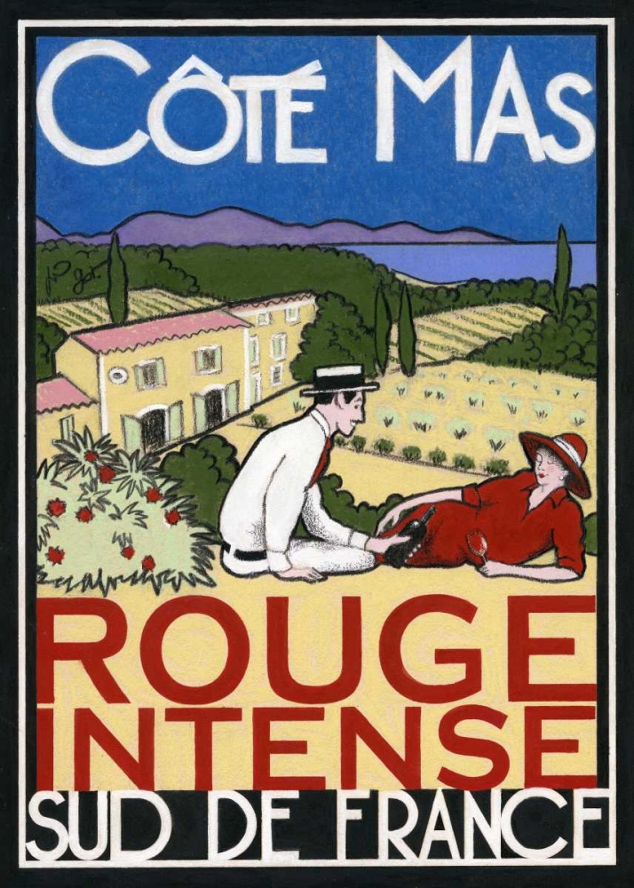 Rouge Intense art print by Jean Pierre Got for $57.95 CAD
