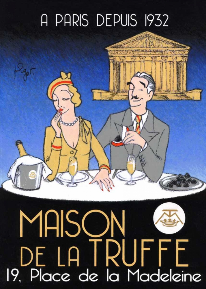 Diamant noir art print by Jean Pierre Got for $57.95 CAD