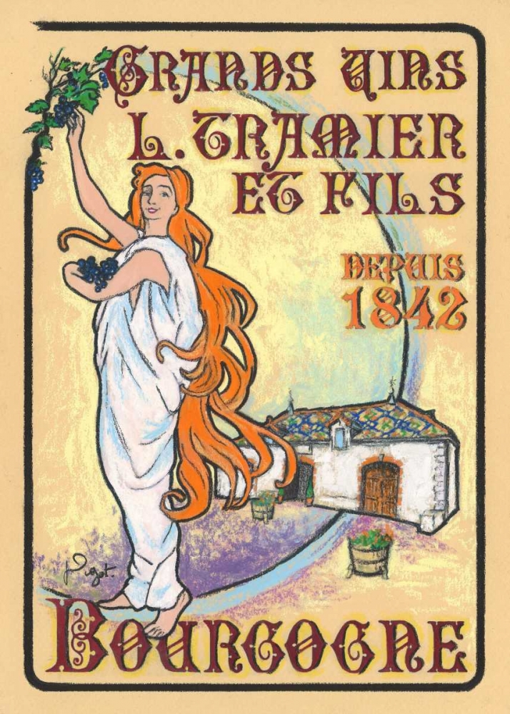 Cueillette art print by Jean Pierre Got for $57.95 CAD