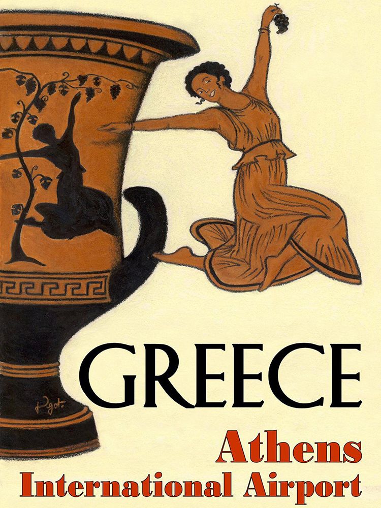 Greece Athens Airport art print by Jean Pierre Got for $57.95 CAD