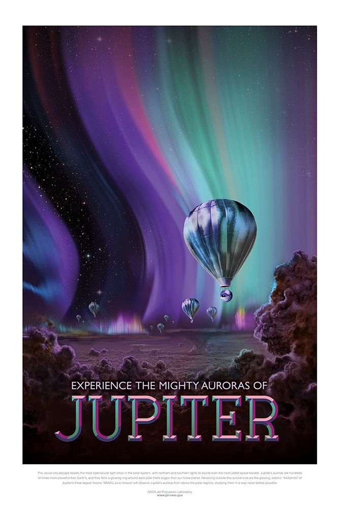 Experience The Mighty Auroras art print by JPL for $57.95 CAD