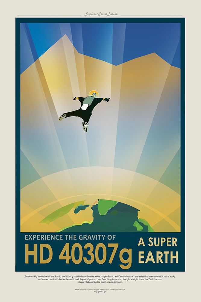 Super Earth art print by JPL for $57.95 CAD