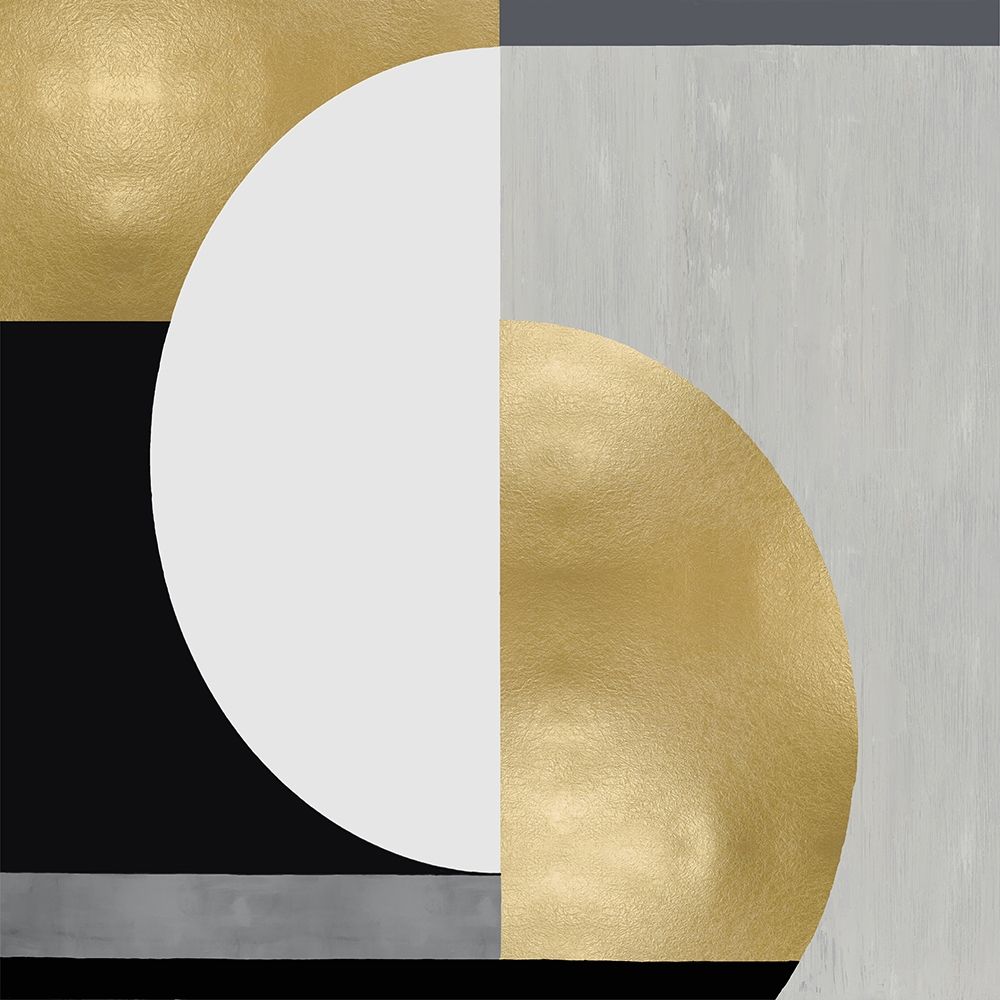 Balanced in Gold I art print by Justin Thompson for $57.95 CAD
