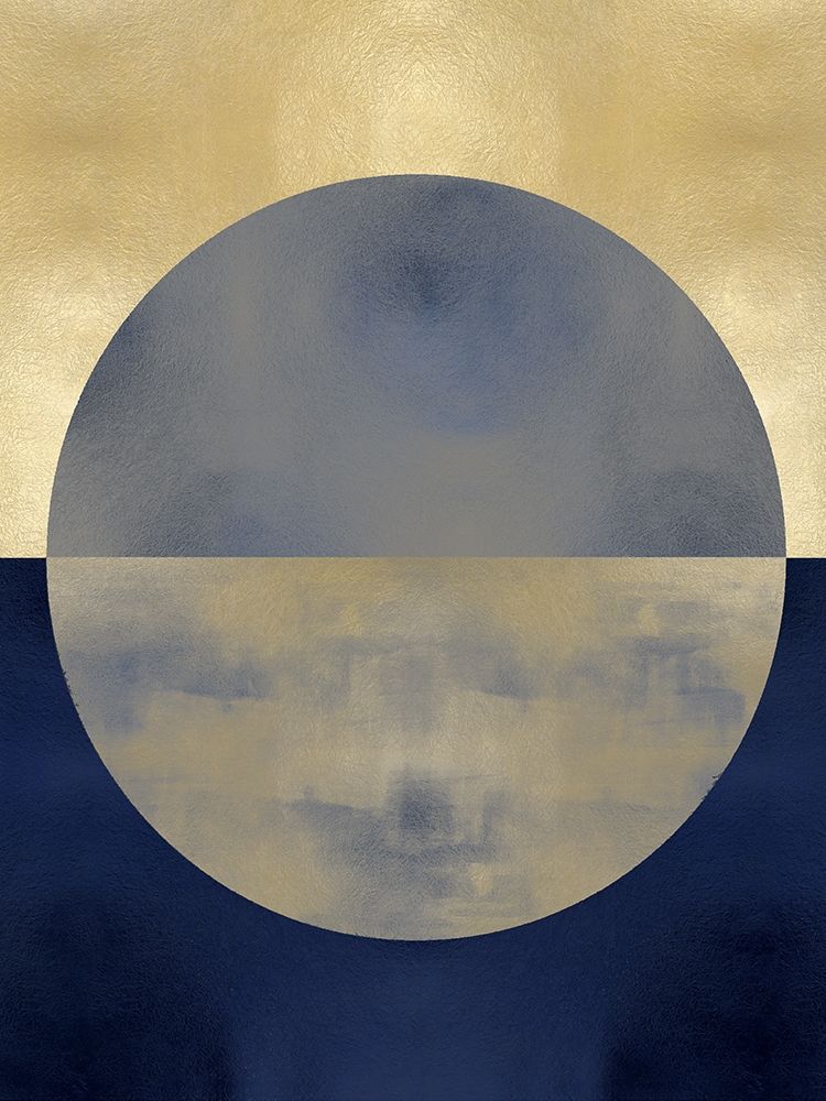 Blue Sphere II art print by Justin Thompson for $57.95 CAD
