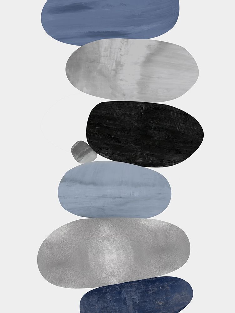Emerge Blue I art print by Justin Thompson for $57.95 CAD