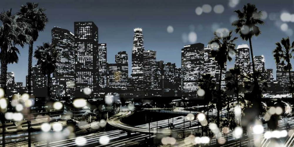L.A. Nights II art print by Kate Carrigan for $57.95 CAD