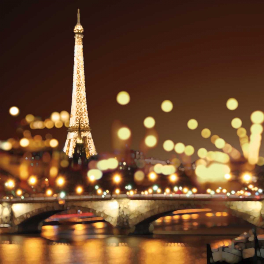 City Lights-Paris art print by Kate Carrigan for $57.95 CAD