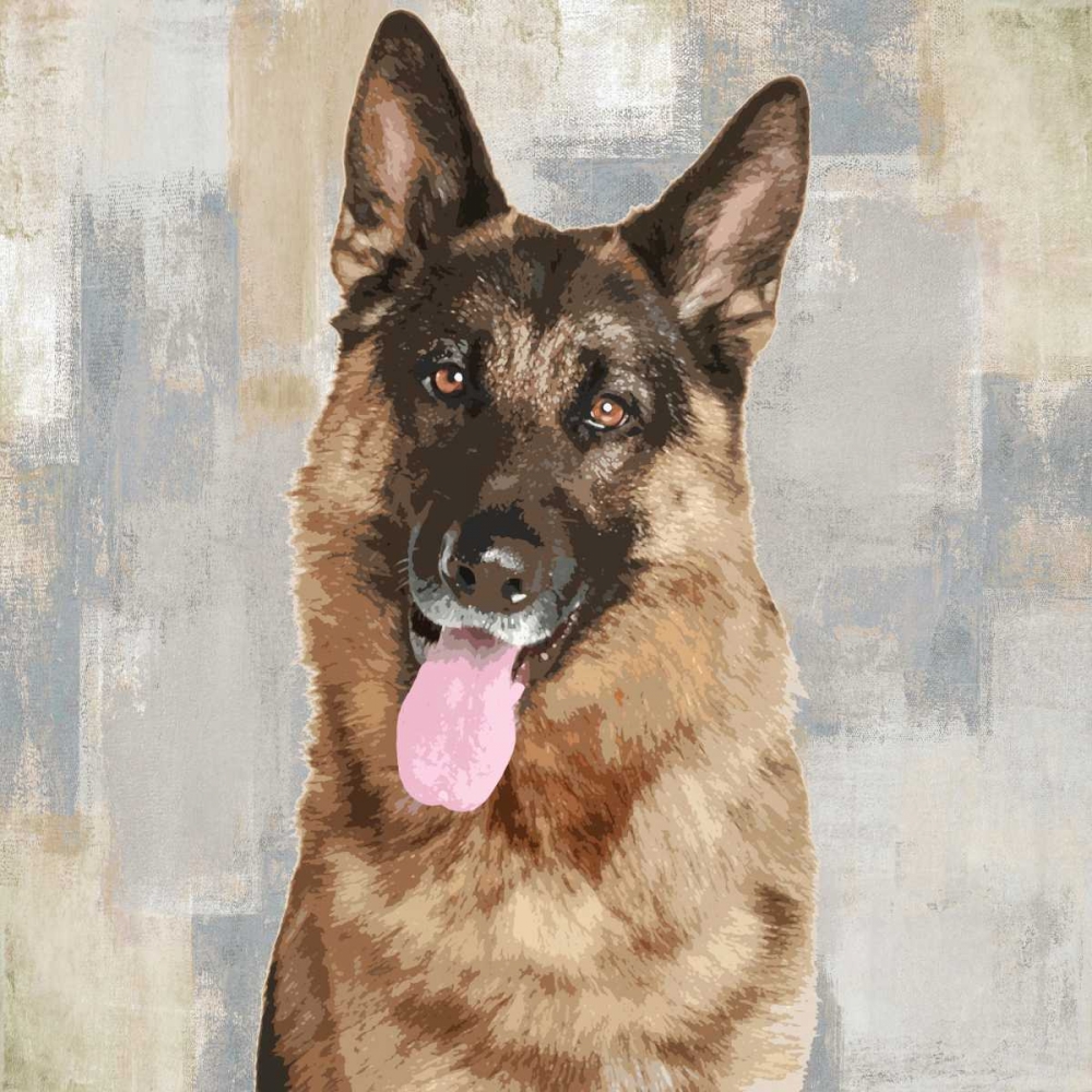 German Shepherd art print by Keri Rodgers for $57.95 CAD