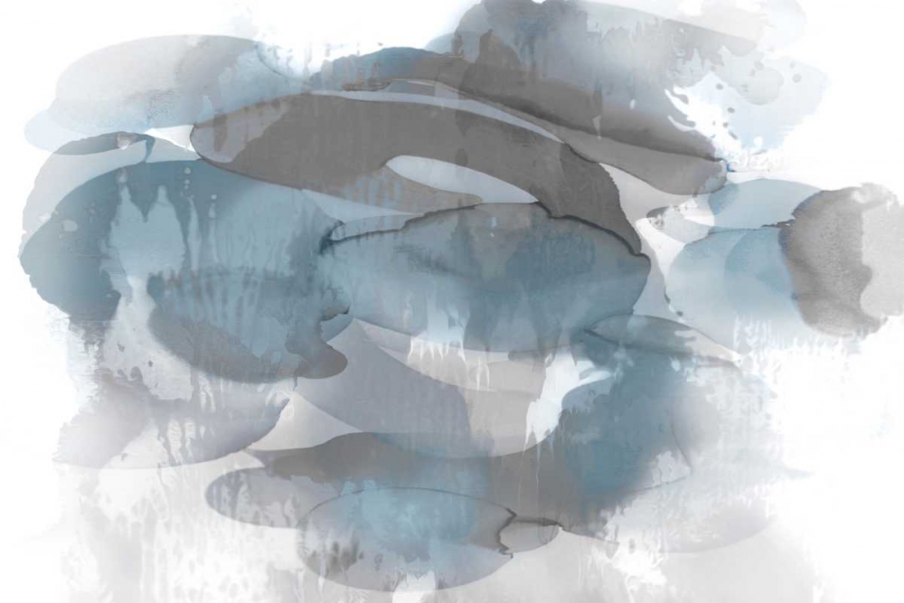 Aqua Flow I art print by Kristina Jett for $57.95 CAD