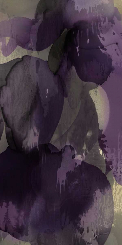 Cascade Amethyst Triptych I art print by Kristina Jett for $57.95 CAD