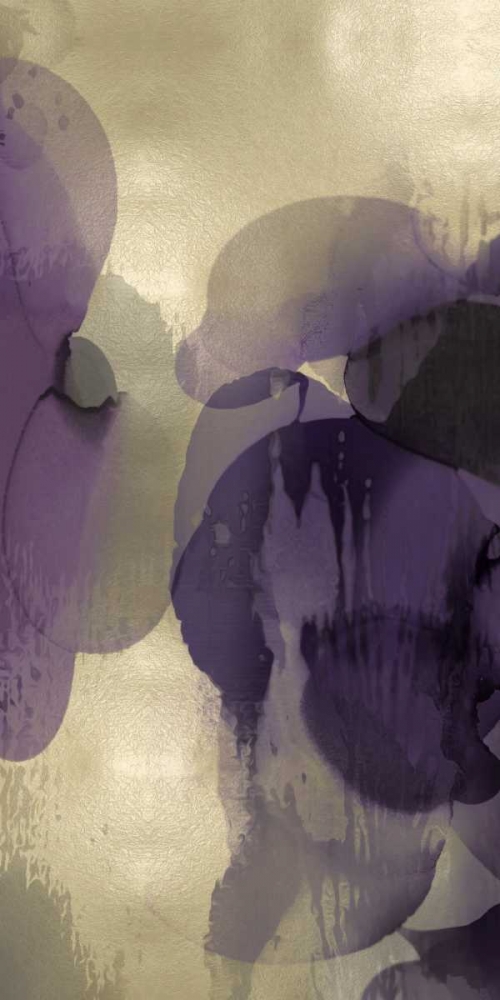 Cascade Amethyst Triptych II art print by Kristina Jett for $57.95 CAD