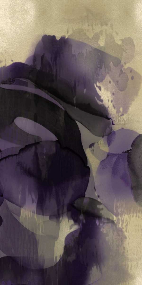 Cascade Amethyst Triptych III art print by Kristina Jett for $57.95 CAD