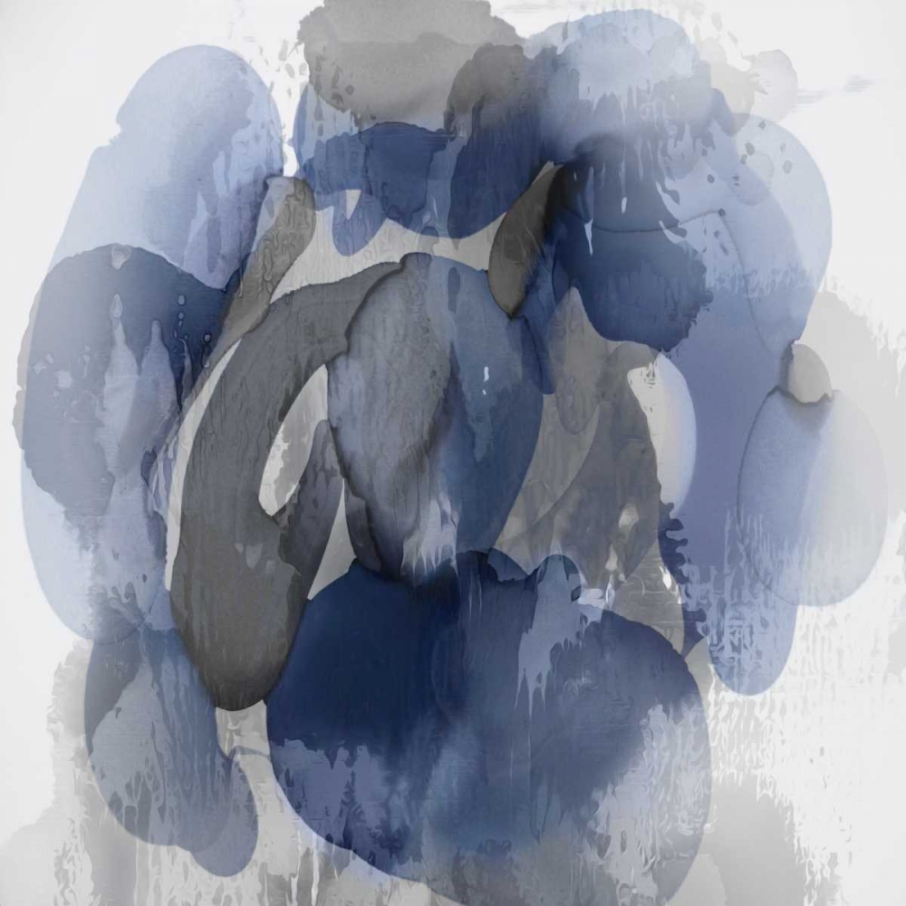 Indigo Flow I art print by Kristina Jett for $57.95 CAD